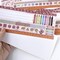 48 Pcs Boho Rainbow Desk Name Tags, Multipurpose Name Plates Alphabet